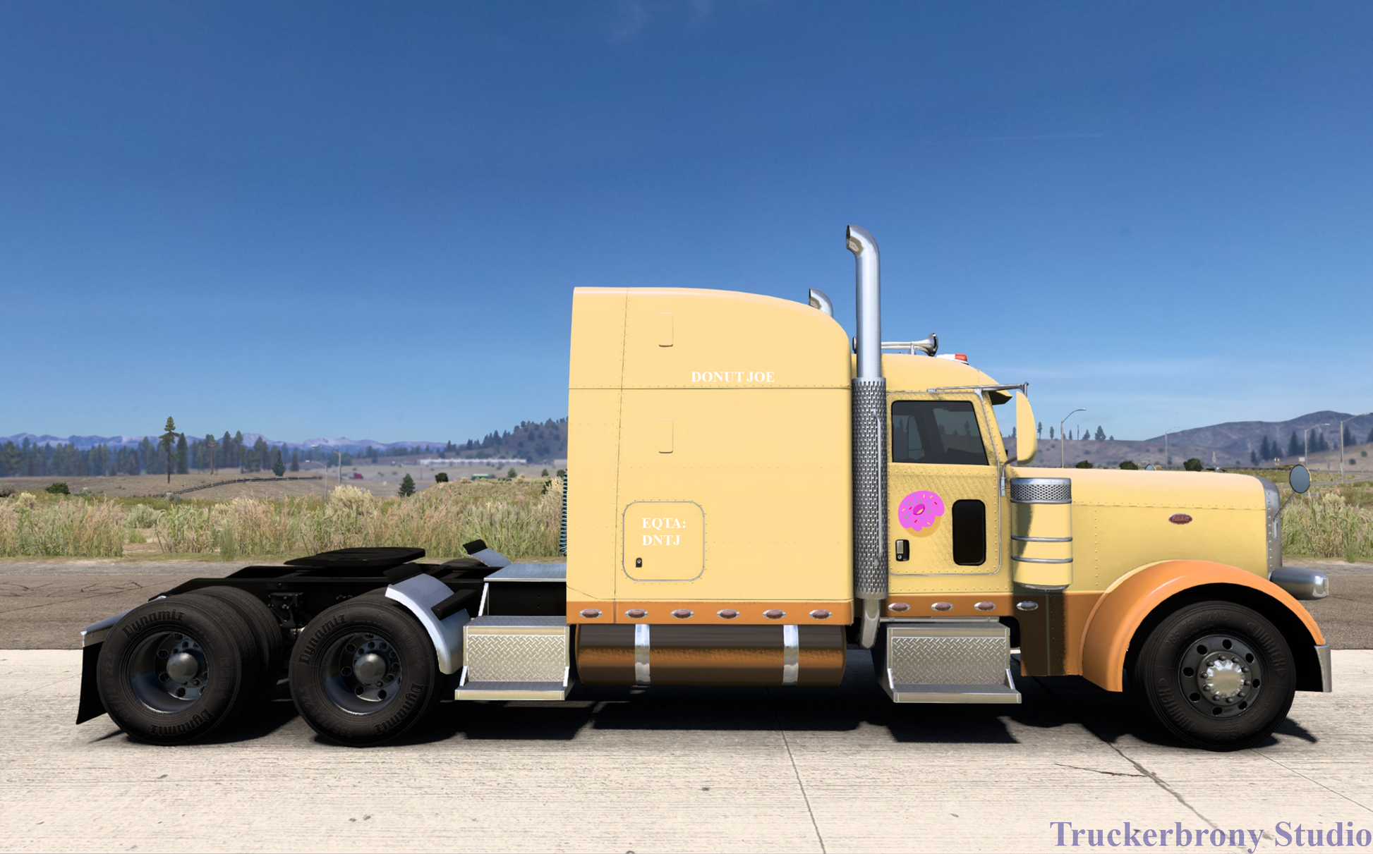 Donut Joe Peterbilt 389 (Digital Image)