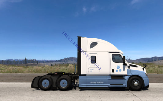 Double Diamond Freightliner Cascadia (Digital Image) Digital Image