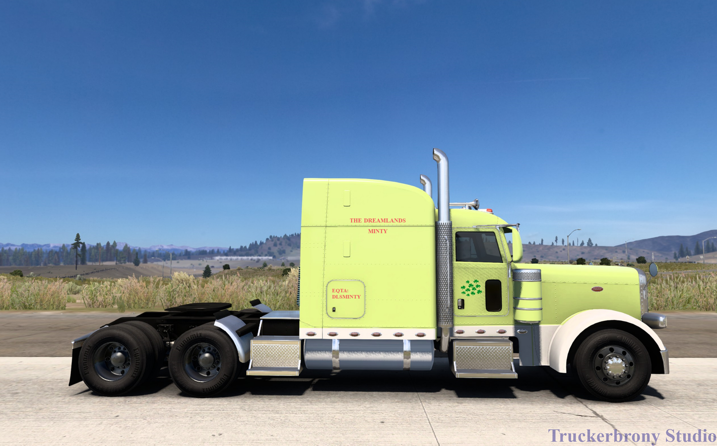 The Dreamlands (Minty) Peterbilt 389 (Digital Image)