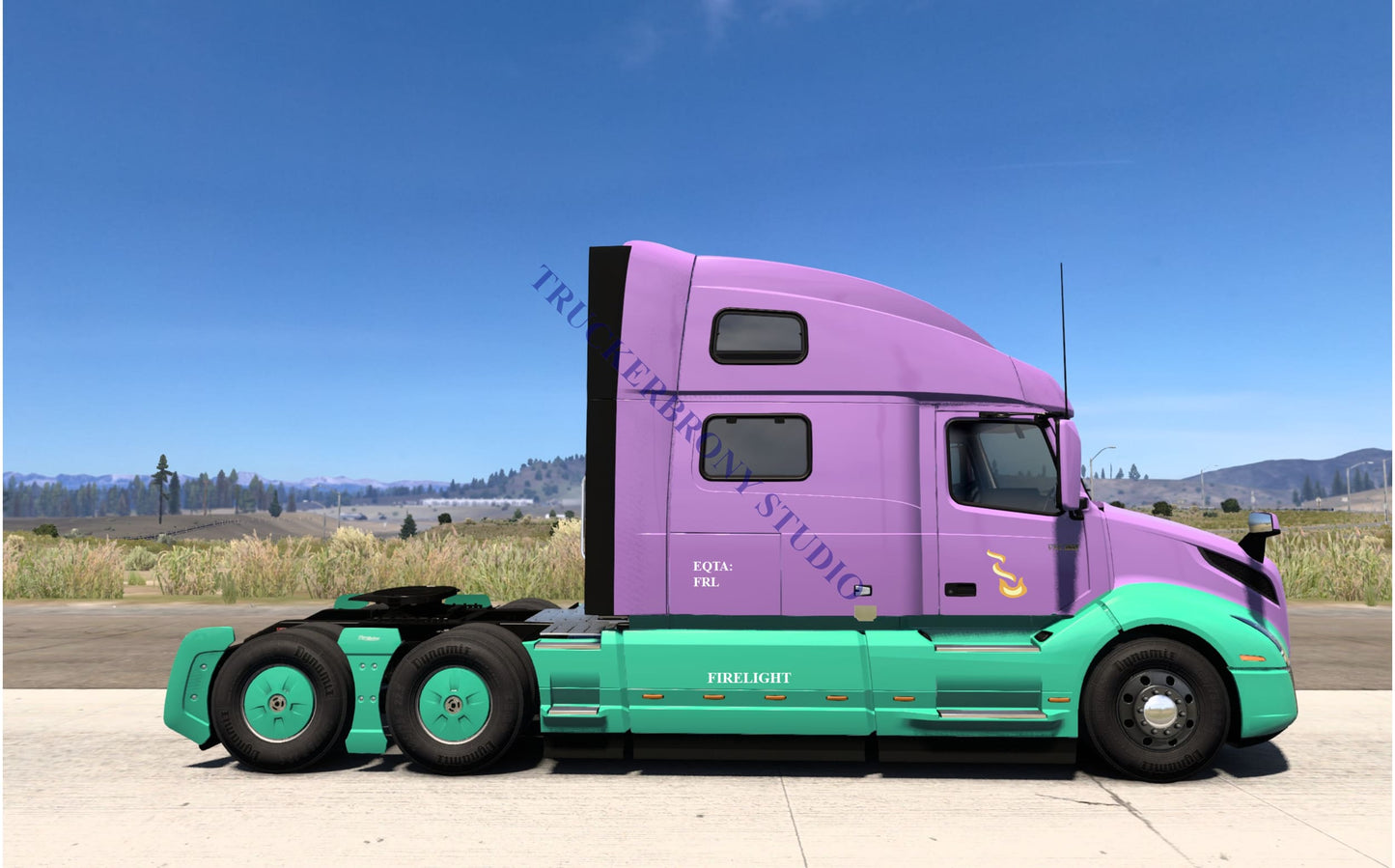 Firelight Volvo Vnl (Digital Image)