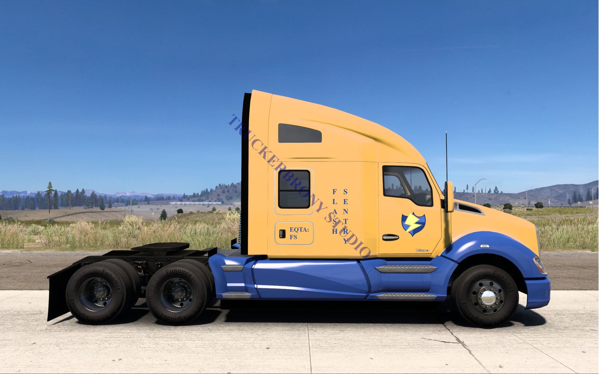 Flash Sentry Kenworth T680 (Digital Image)