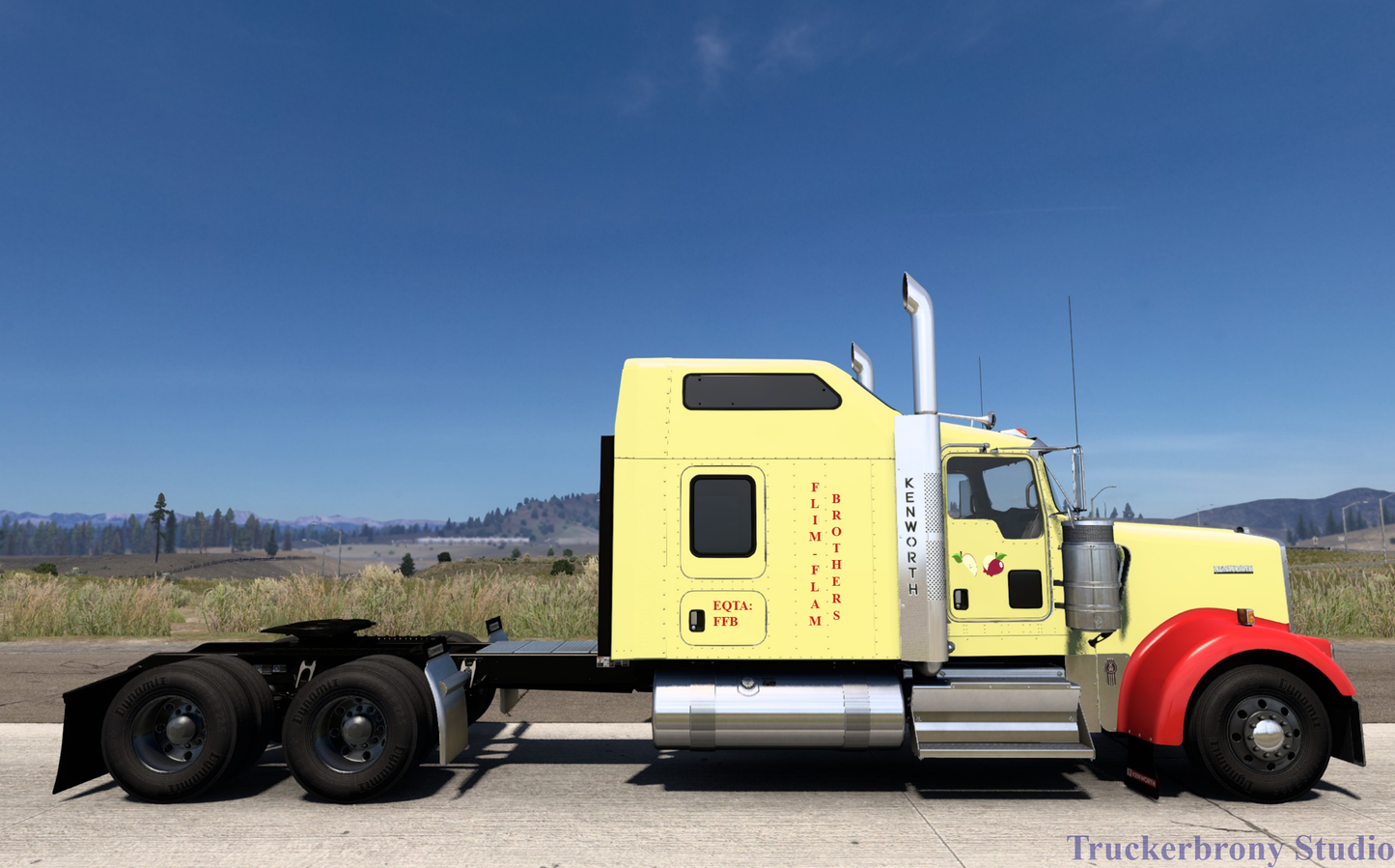 Flim-Flam Brothers Kenworth W9000 (Digital Image)