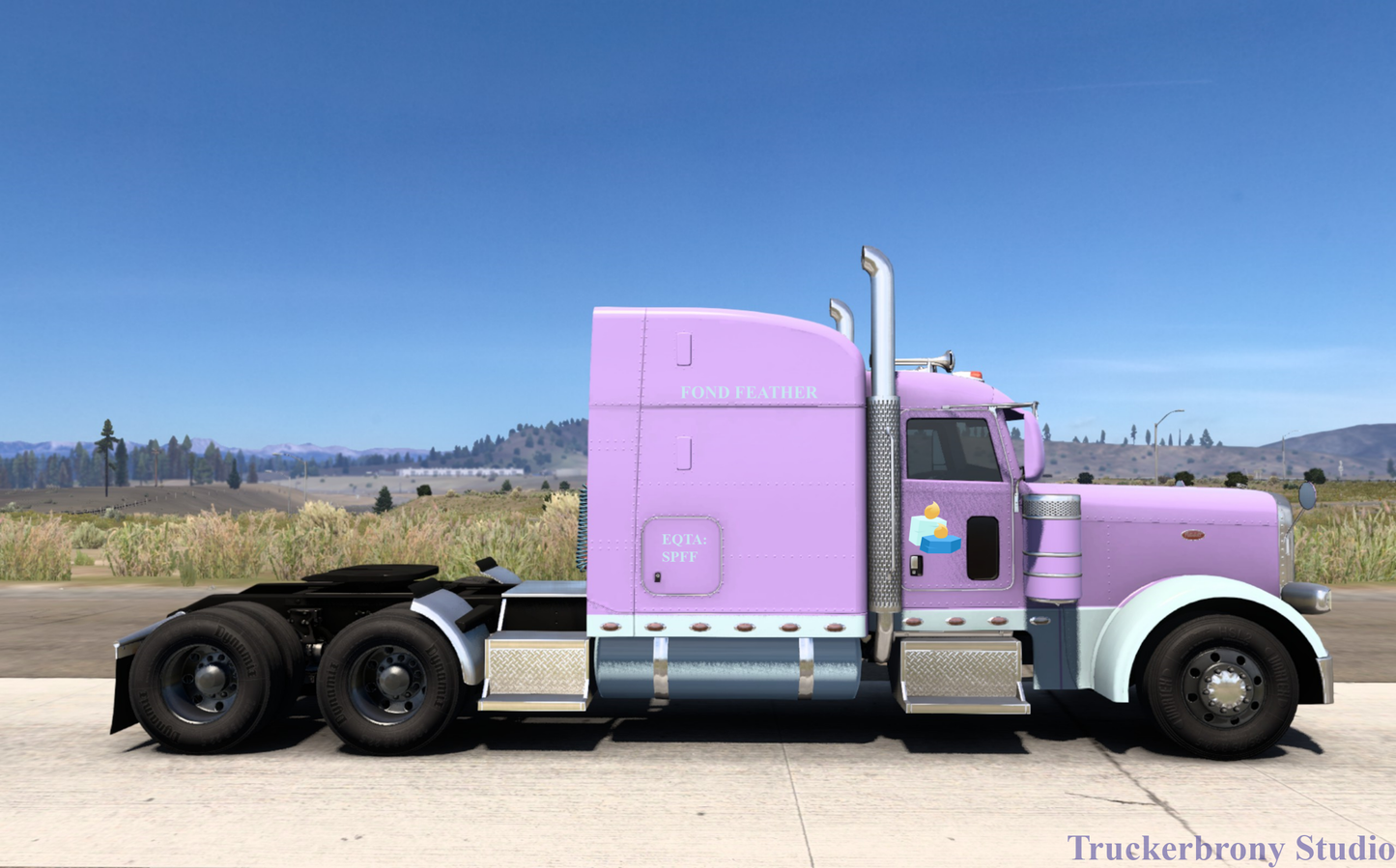 Fond Feather Peterbilt 389 (Digital Image)