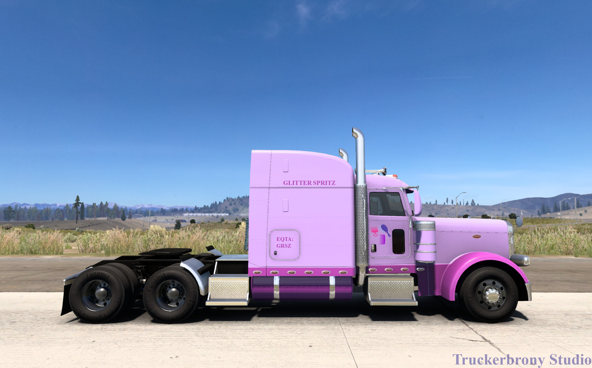 Glitter Spritz Peterbilt 389 (Digital Image)