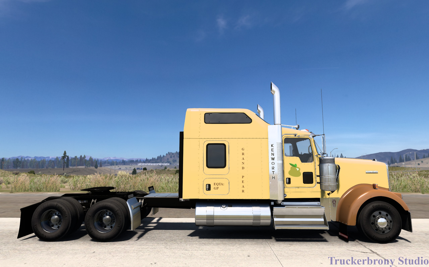 Grand Pear Kenworth W9000 (Digital Image)