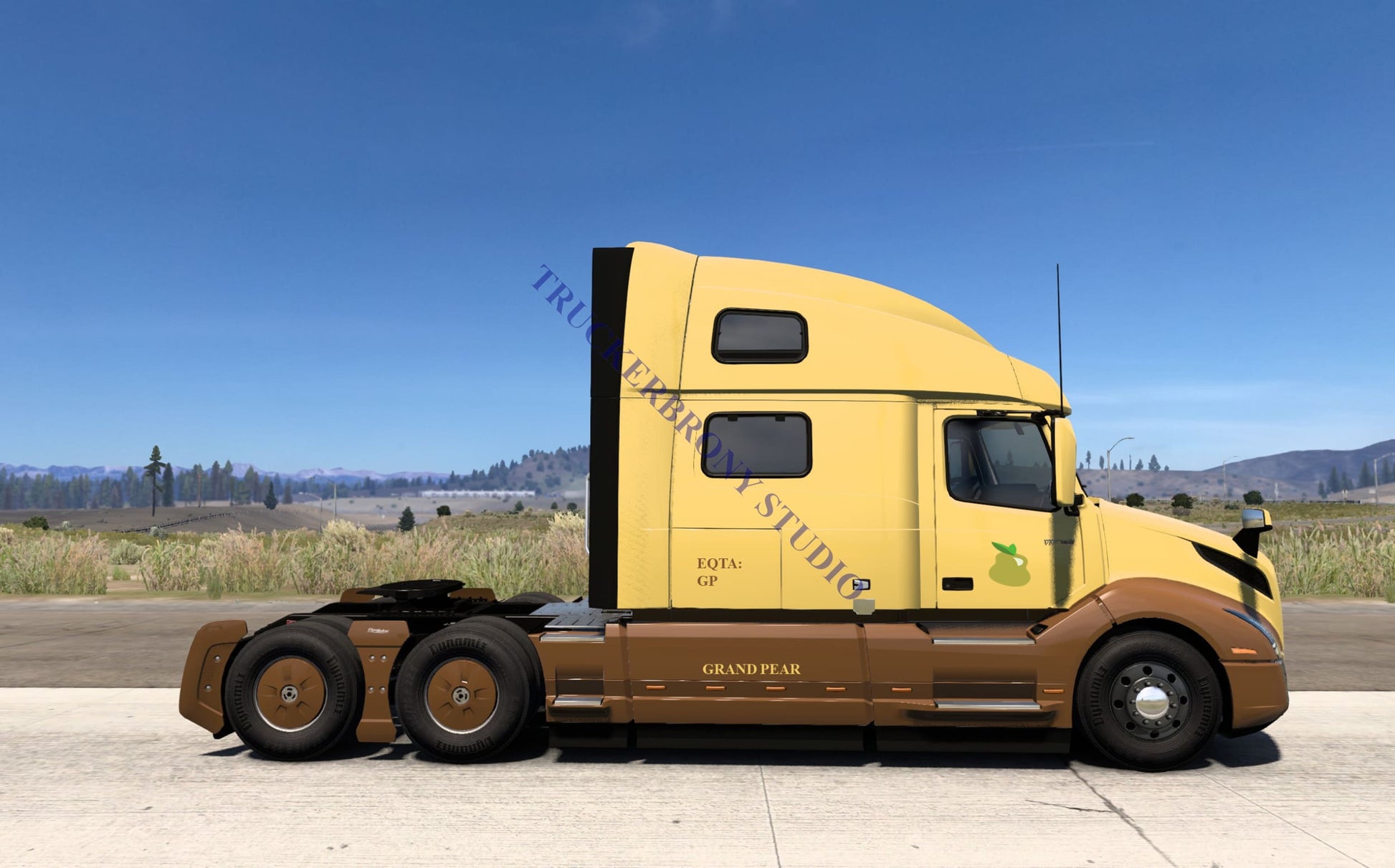 Grand Pear Volvo Vnl (Digital Image)