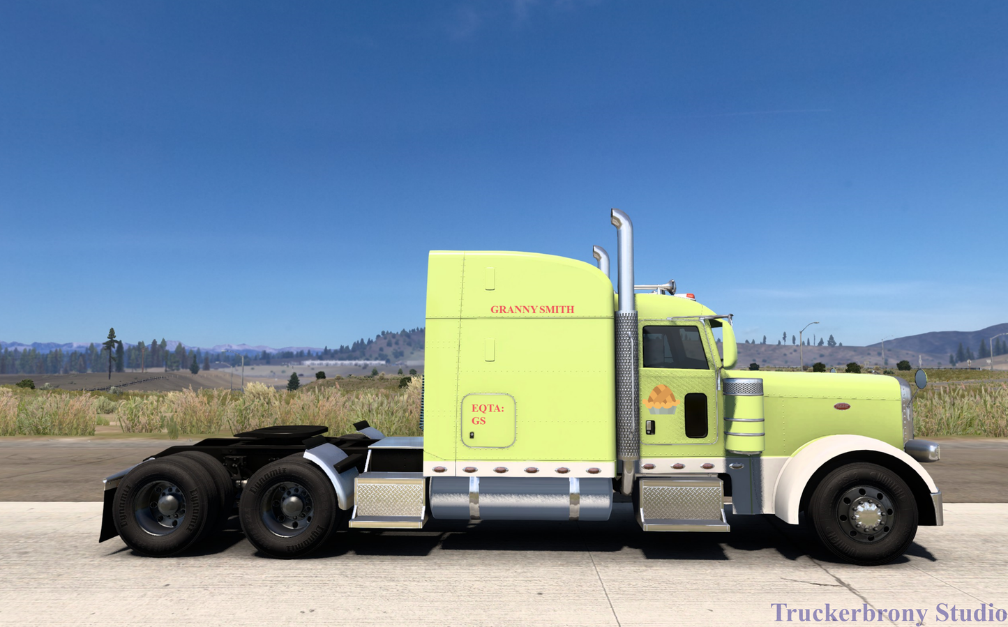 Granny Smith Peterbilt 389 (Digital Image)