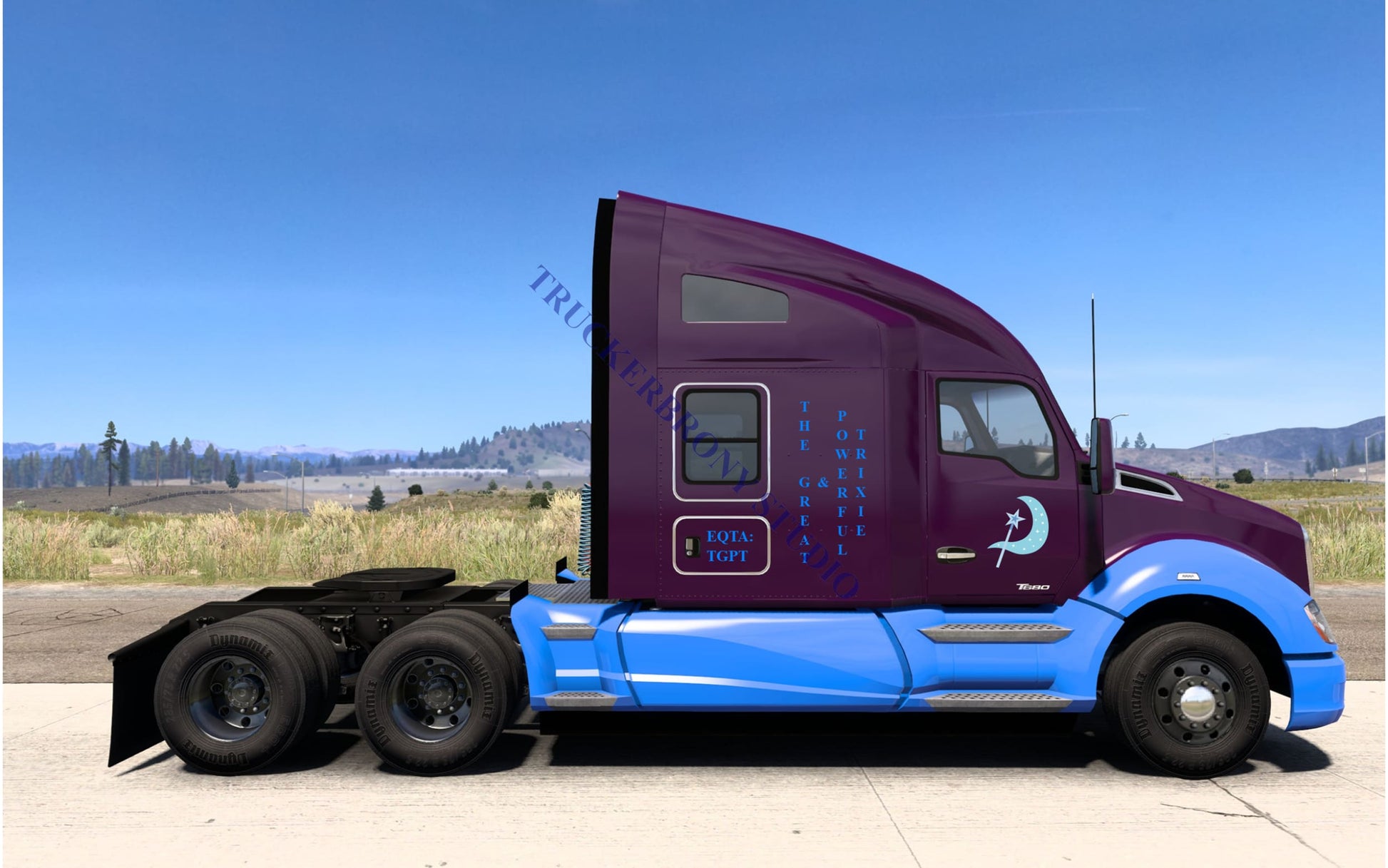The Great & Powerful Trixie Kenworth T680 (Digital Image)