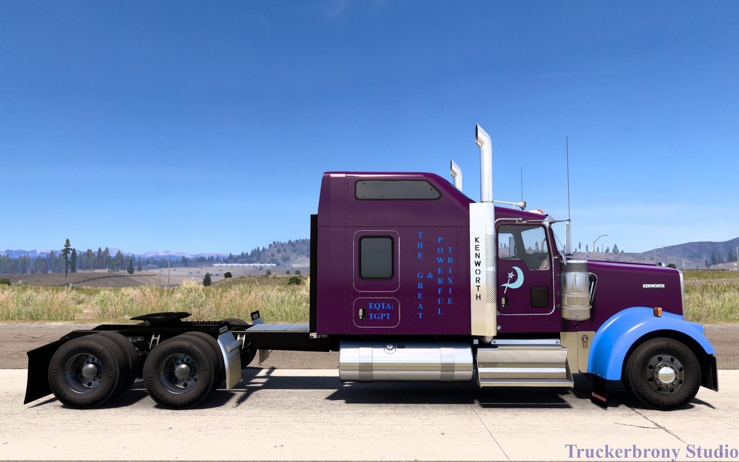 The Great & Powerful Trixie Kenworth W9000 (Digital Image)