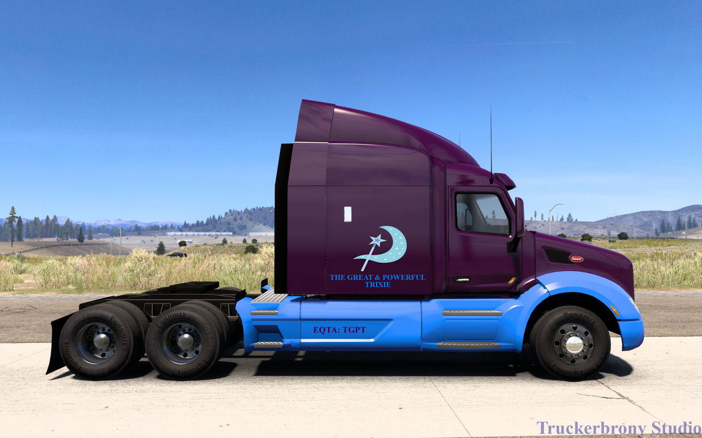 The Great & Powerful Trixie Peterbilt 579 (Digital Image)