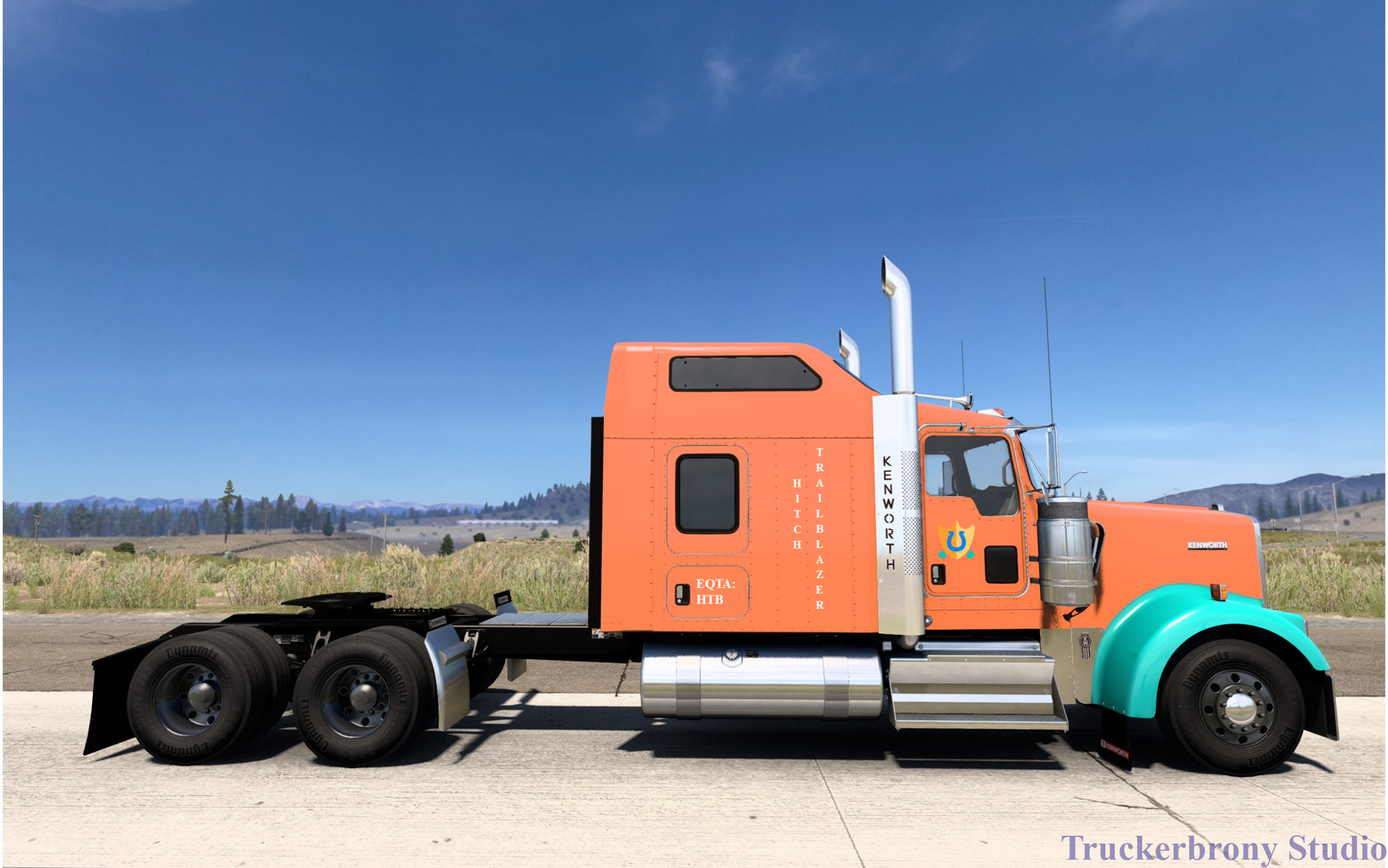 Hitch Trailblazer Kenworth W9000 (Digital Image)