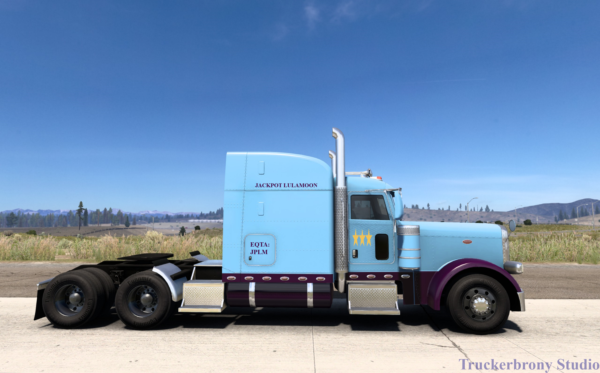 Jackpot Lulamoon Peterbilt 389 (Digital Image)