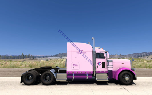 Jade The Dragon Peterbilt 389 (Digital Image) Digital Image