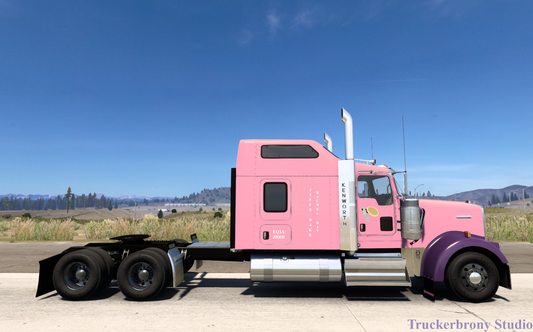 Jiffy Bake-Rachael Hay Kenworth W9000 (Digital Image)