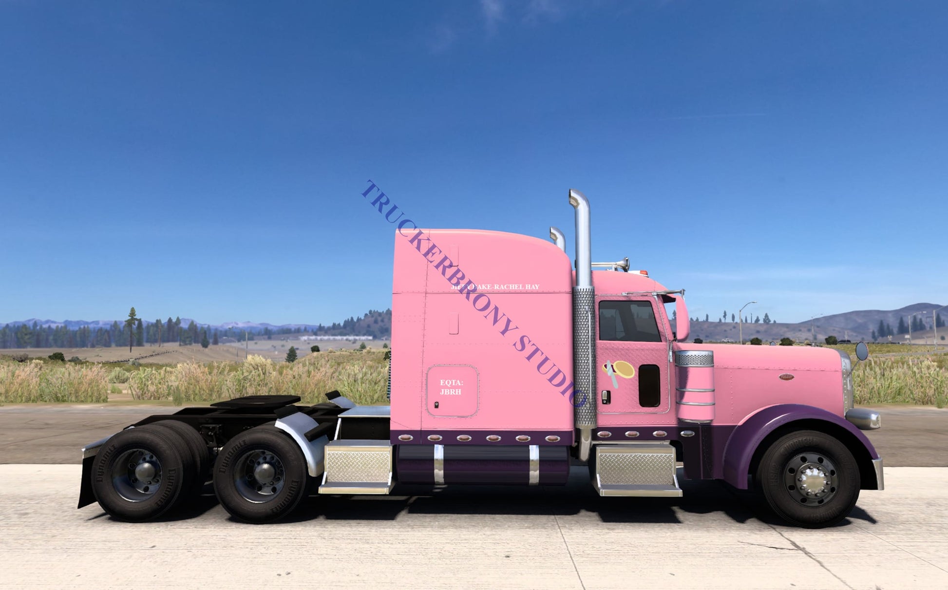 Jiffy Bake-Rachael Hay Peterbilt 389 (Digital Image)