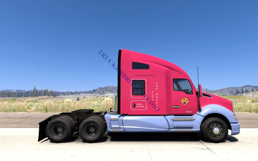 Lava The Dragon Kenworth T680 (Digital Image) Digital Image