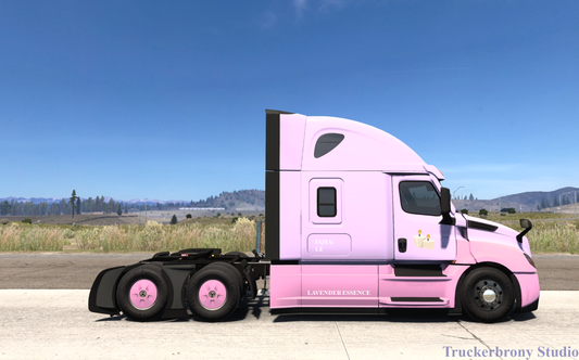 Lavender Essence Freightliner Cascadia (Digital Image)