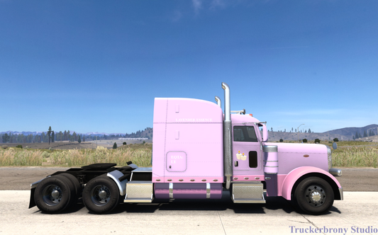 Lavender Essence Peterbilt 389 (Digital Image)