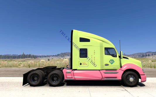 Leaf The Dragon Kenworth T680 (Digital Image) Digital Image