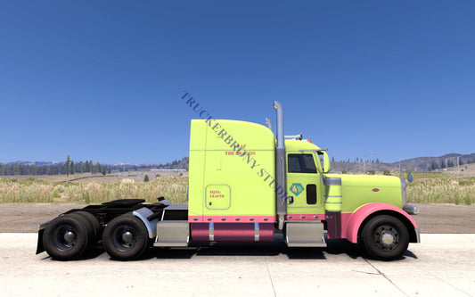 Leaf The Dragon Peterbilt 389 (Digital Image) Digital Image