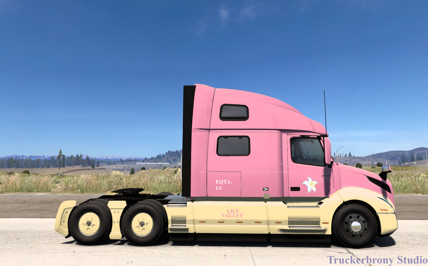 Lily Valley Volvo Vnl (Digital Image)