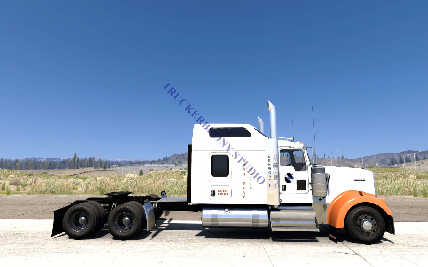 Long Play (33-1/3) Kenworth W9000 (Digital Image) Digital Image