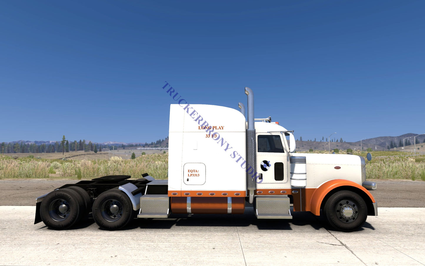 Long Play (33-1/3) Peterbilt 389 (Digital Image) Digital Image