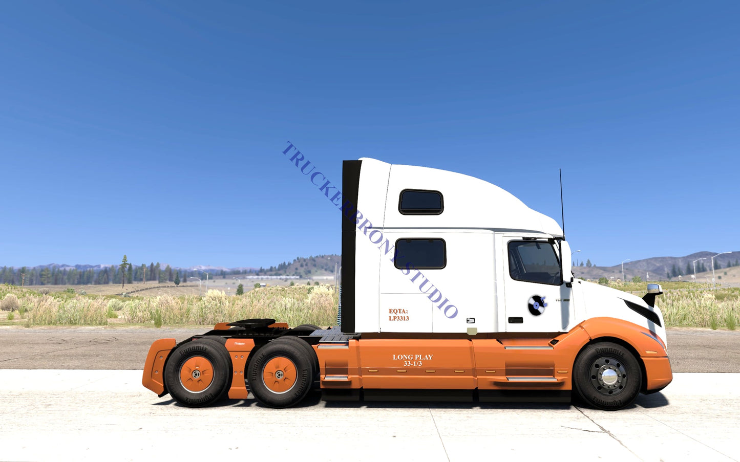 Long Play (33-1/3) Volvo VNL (Digital Image) Digital Image