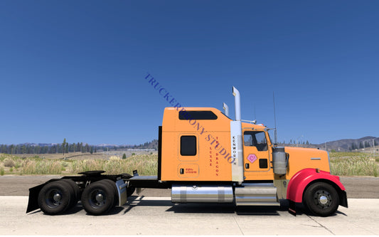 Luxxe The Dragon Kenworth W9000 (Digital Image) Digital Image