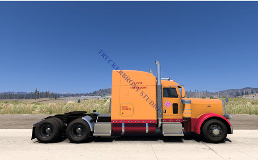 Luxxe The Dragon Peterbilt 389 (Digital Image) Digital Image