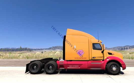 Luxxe The Dragon Peterbilt 579 (Digital Image) Digital Image