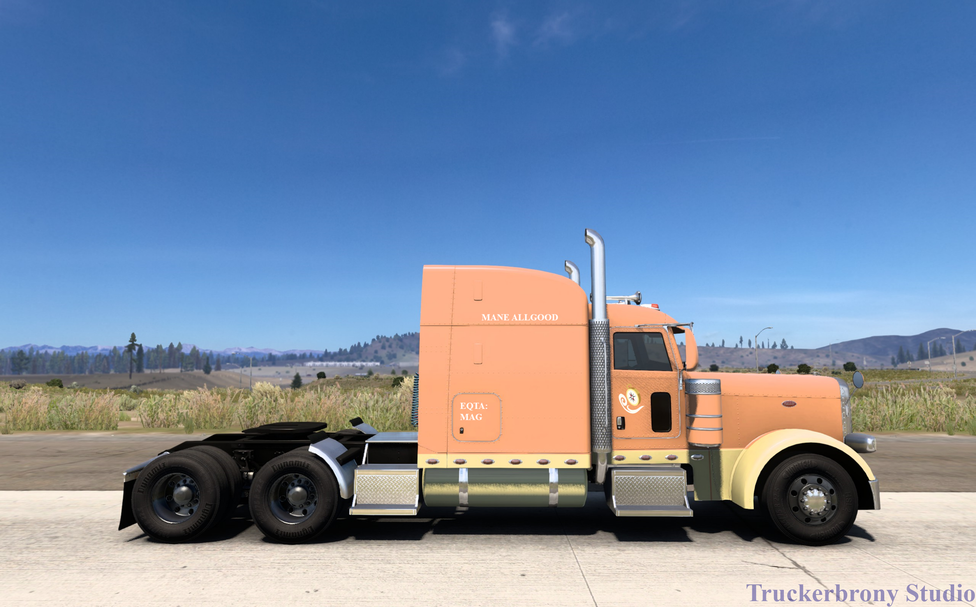 Mane Allgood Peterbilt 389 (Digital Image)