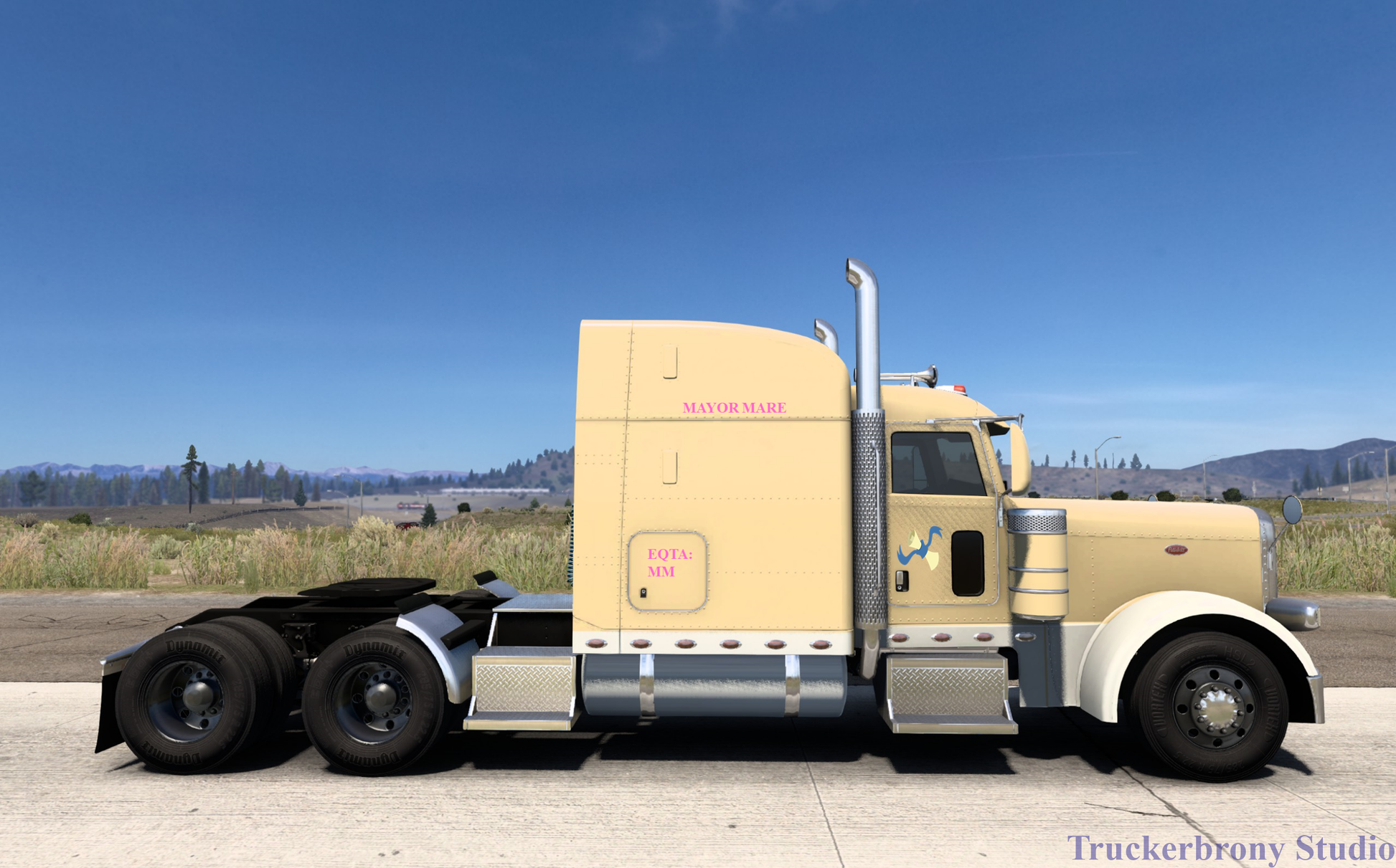 Mayor Mare Peterbilt 389 (Digital Image)