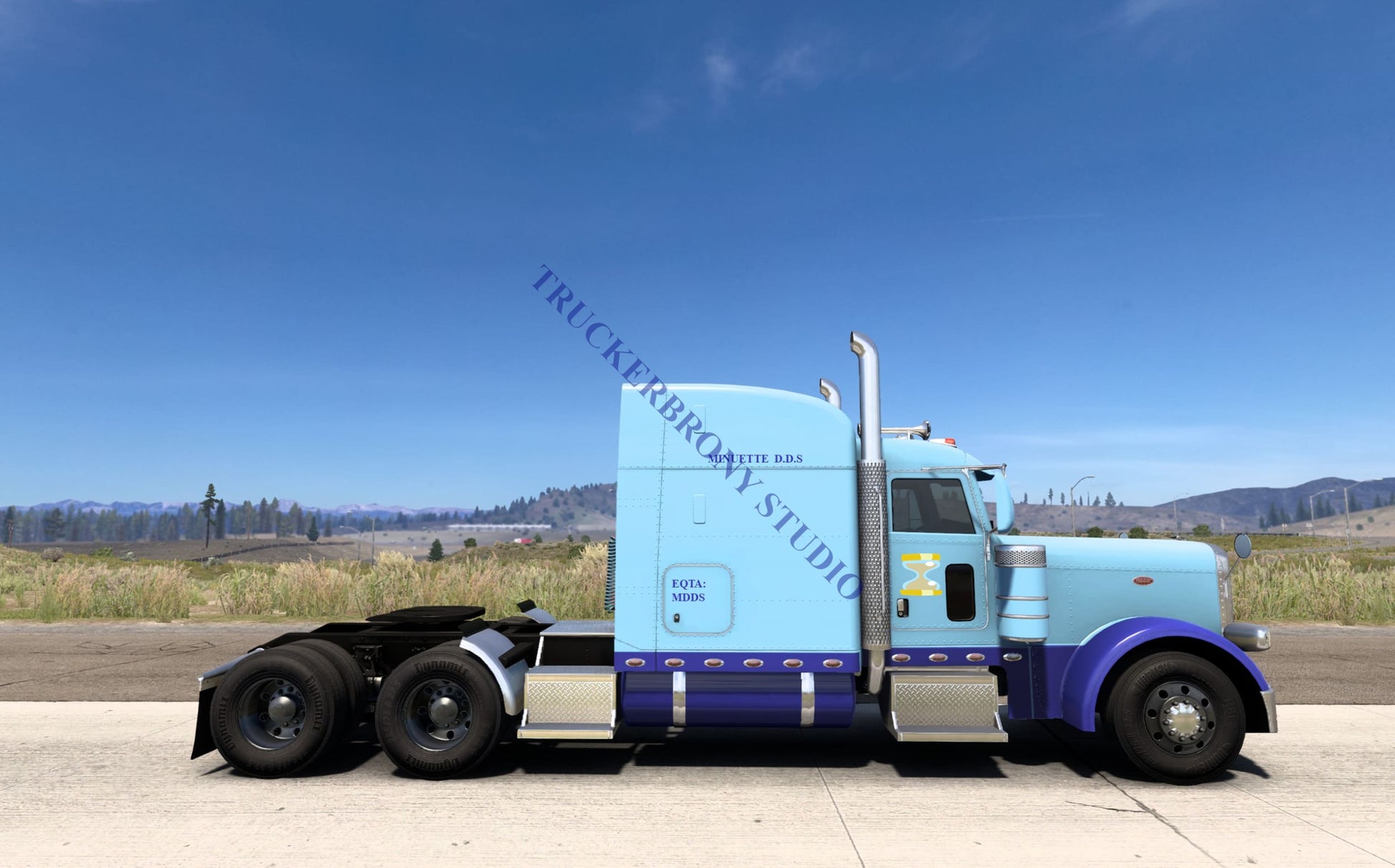Minuette Peterbilt 389 (Digital Image) Digital Image