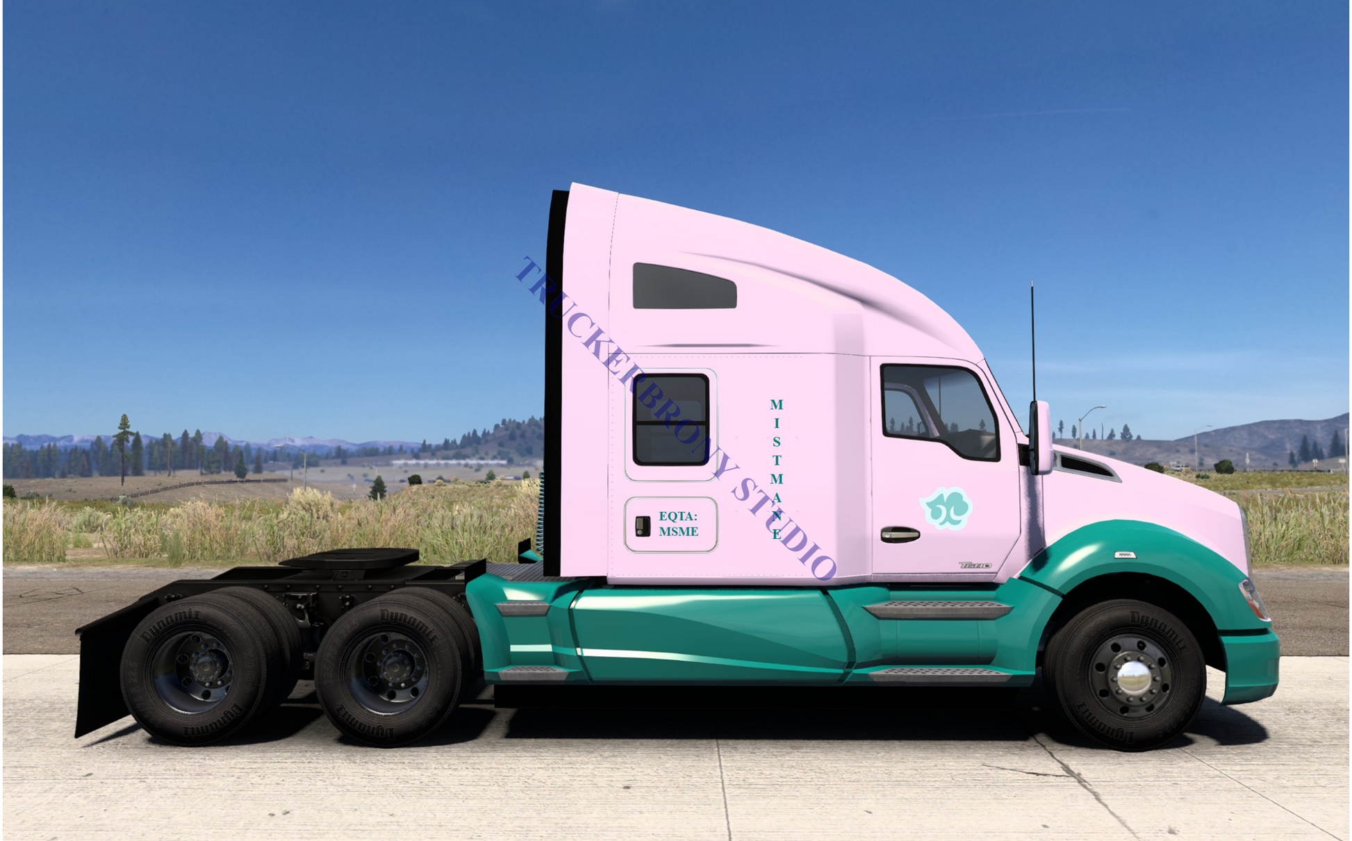 Mistmane Kenworth T680 (Digital Image)