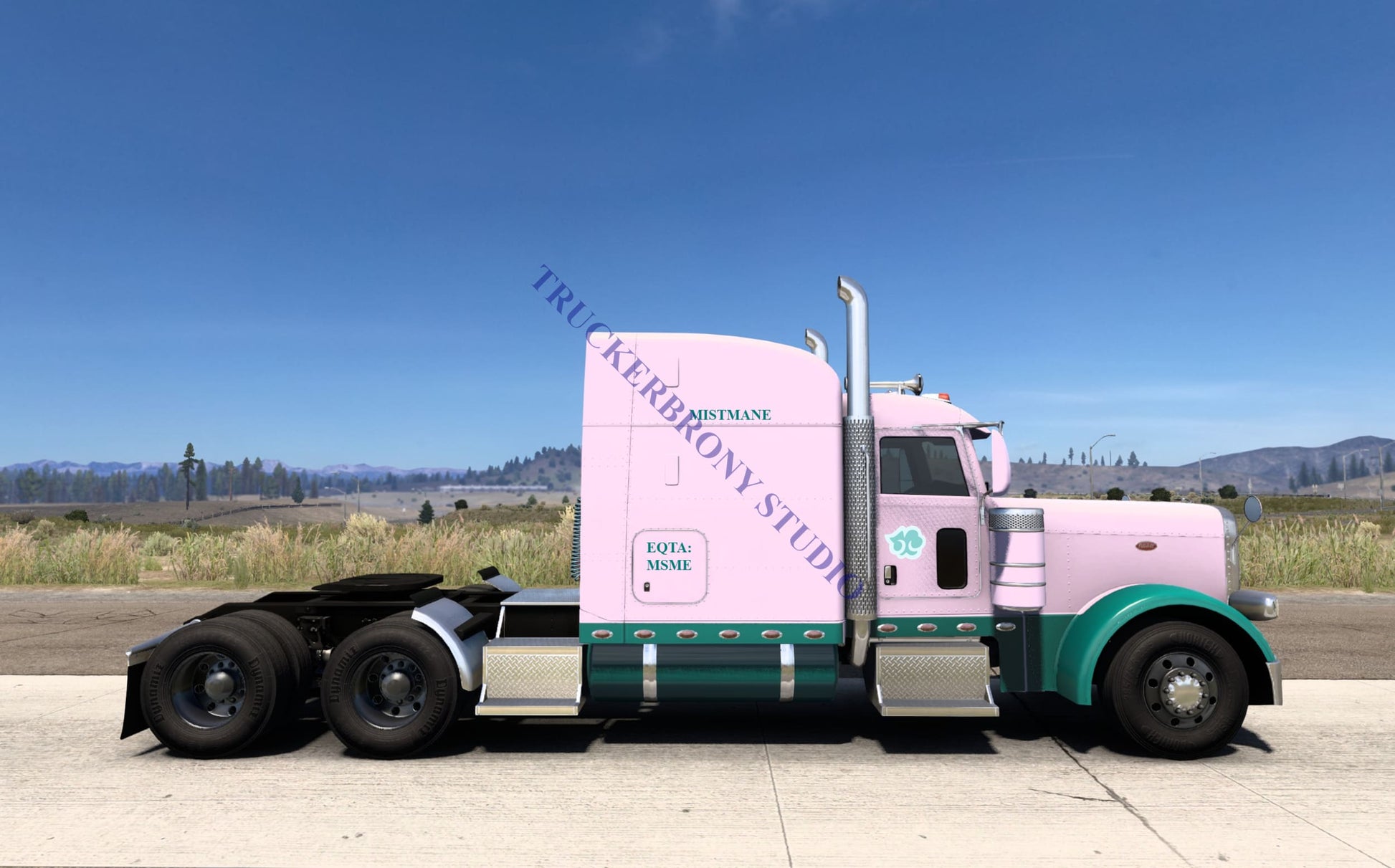 Mistmane Peterbilt 389 (Digital Image)