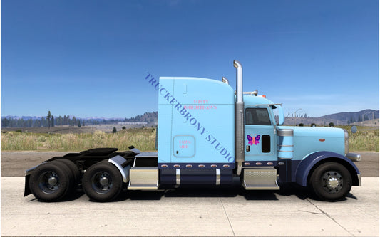 Misty Brightdawn Peterbilt 389 (Digital Image)