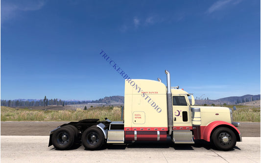 Moon Dancer Peterbilt 389 (Digital Image) Digital Image