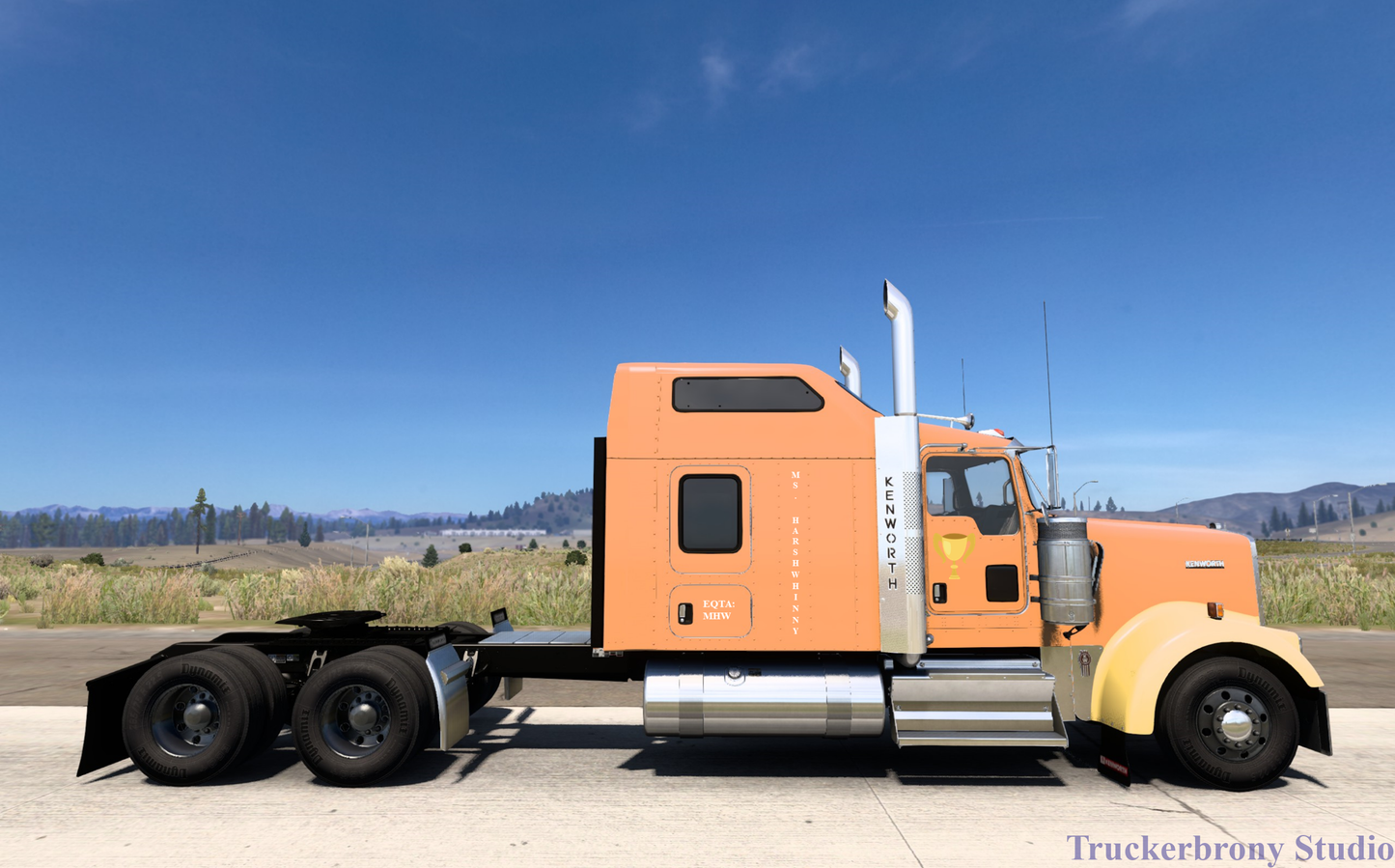 Ms. Harshwhinny Kenworth W9000 (Digital Image)