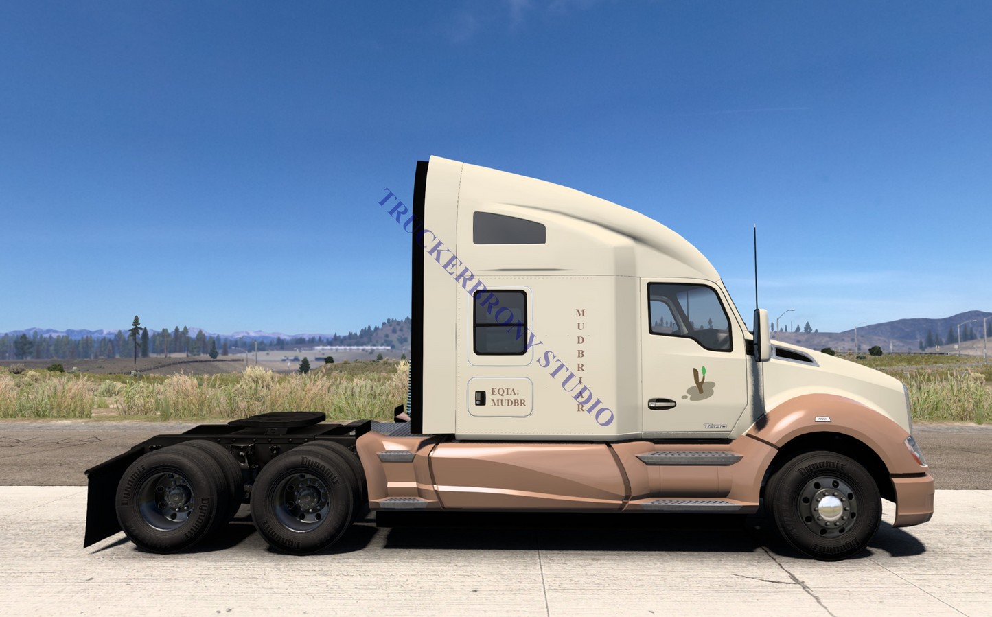 Mudbriar Kenworth T680 (Digital Image)