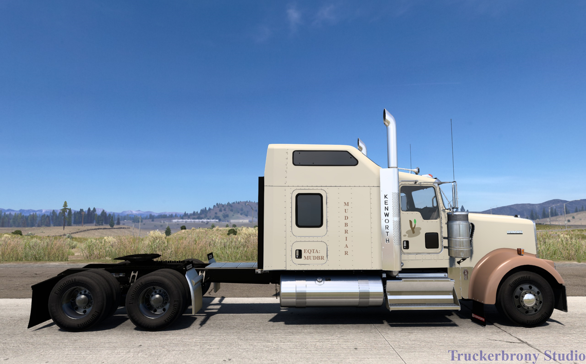 Mudbriar Kenworth W9000 (Digital Image)