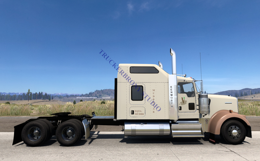 Mudbriar Kenworth W9000 (Digital Image)