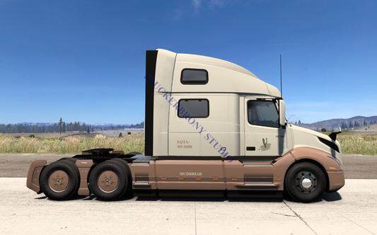 Mudbriar Volvo Vnl (Digital Image)