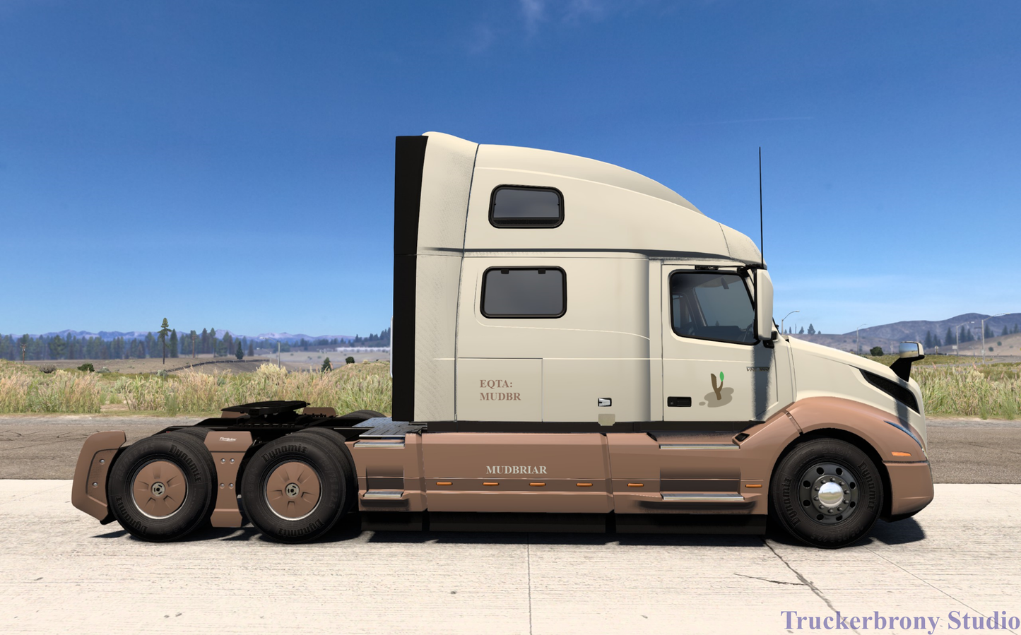 Mudbriar Volvo Vnl (Digital Image)