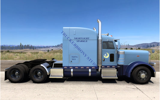 Nightlight Sparkle Peterbilt 389 (Digital Image)