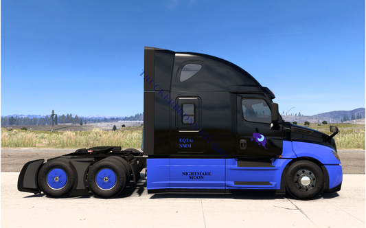 Nightmare Moon Freightliner Cascadia (Digital Image)