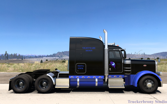 Nightmare Moon Peterbilt 389 (Digital Image)