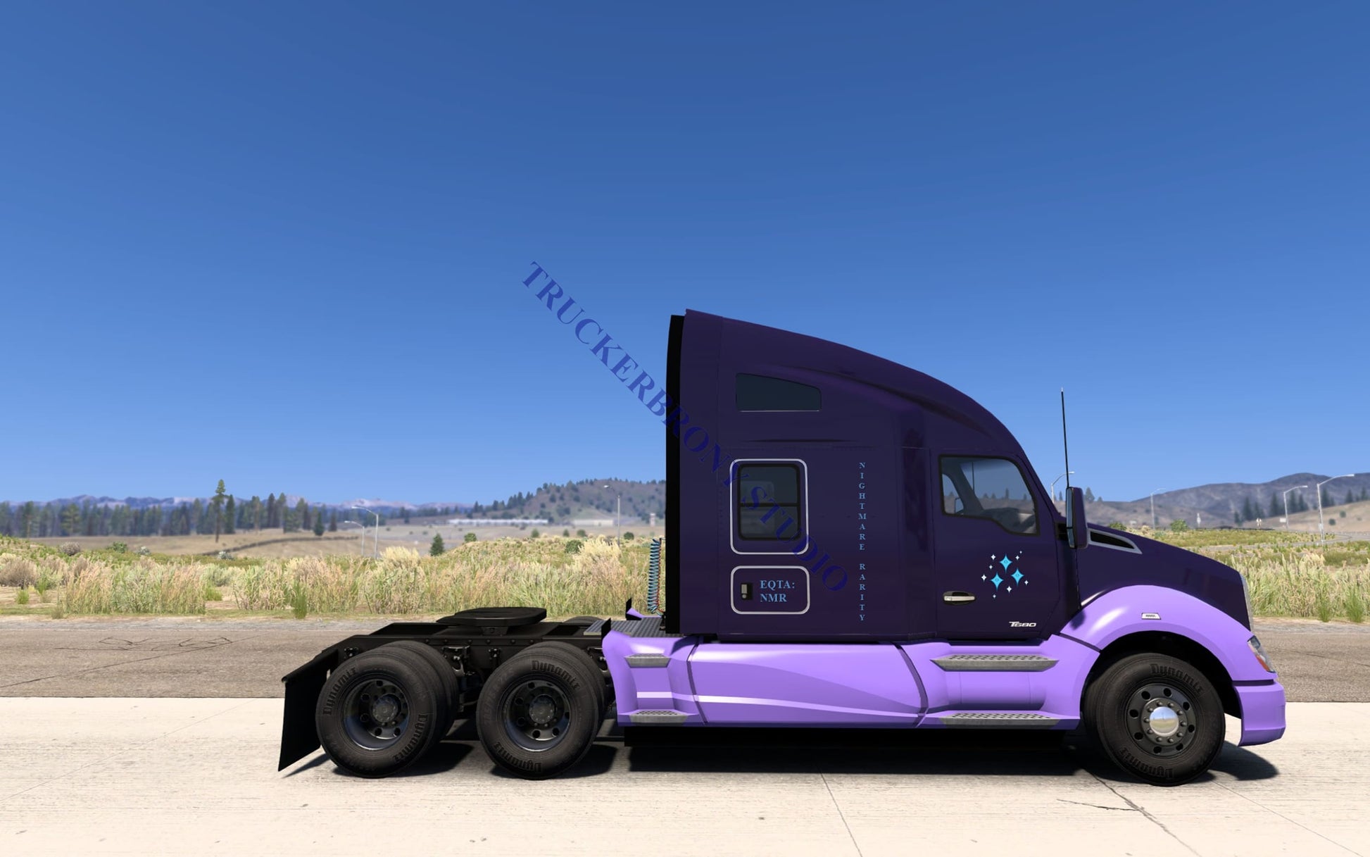 Nightmare Rarity Kenworth T680 (Digital Image) Digital Image