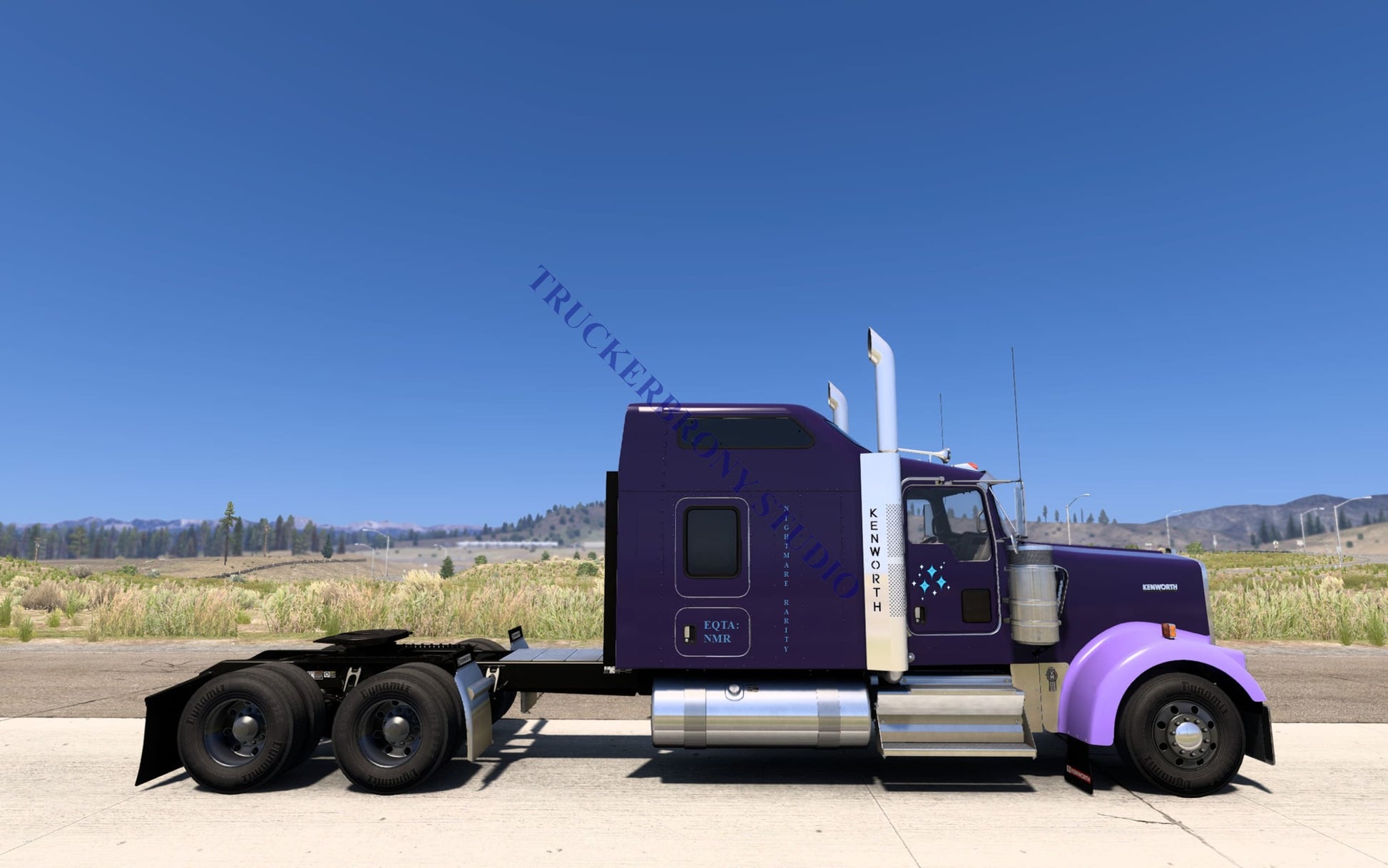Nightmare Rarity Kenworth W9000 (Digital Image) Digital Image