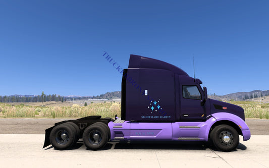 Nightmare Rarity Peterbilt 579 (Digital Image) Digital Image
